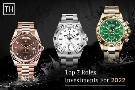 best rolex investments 2022